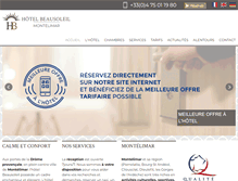 Tablet Screenshot of beausoleil-montelimar.com